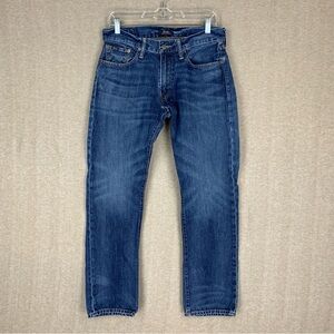 🚨 SOLD 🚨 Polo Ralph Lauren Hampton Relaxed Straight Jeans 30x32 *30x29 Whisker